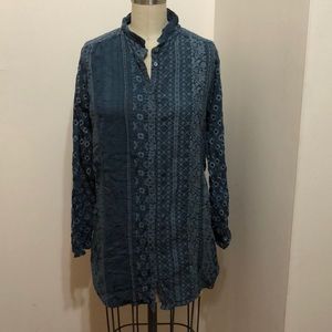 Johnny Was embroidered top